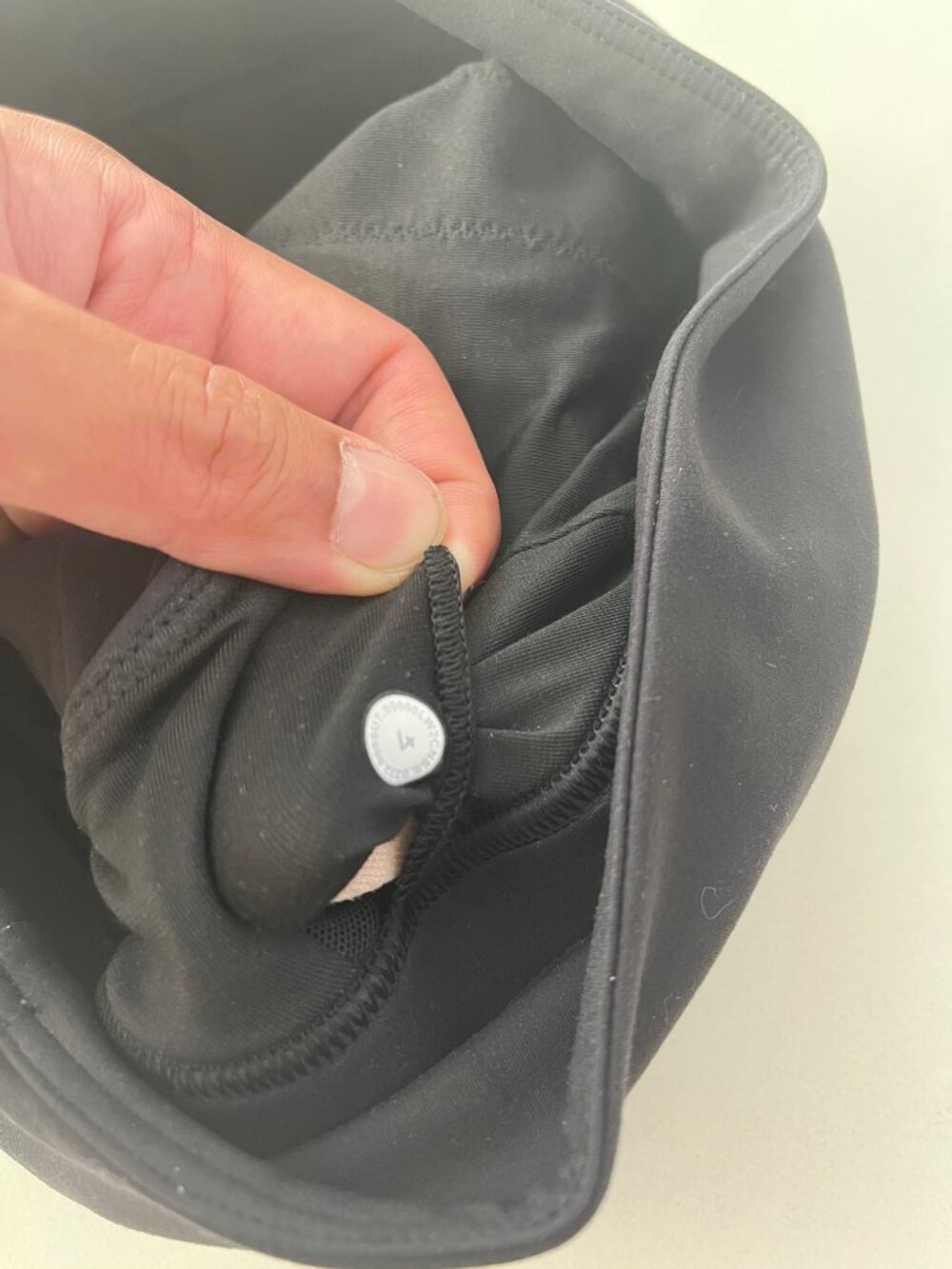 Lululemon Wunder Train Longline SportsBra *Medium Support, C/D Cups Black 4 $68 - Picture 7 of 7